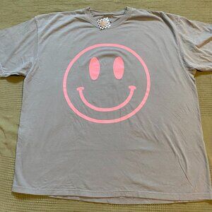 The World Needs Your Magic Oversized Tee in Stone Grey L/XL